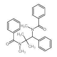 Benzamide,N,N'-(1,1-dimethyl-2-phenylethylene)bis[N-methyl- (7CI,8CI) structure