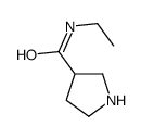 N-ethyl-3-pyrrolidinecarboxamide(SALTDATA: FREE) structure