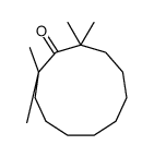 2,2,11,11-tetramethylcycloundecan-1-one Structure