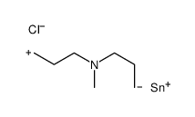 5-chloro-1,5-dimethyl-1,5-azastannocane Structure