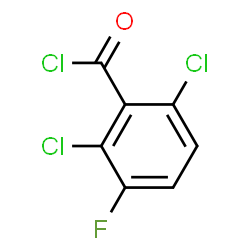 2,6-DICHLORO-3-FLUOROBENZOYLCHLORIDE Structure