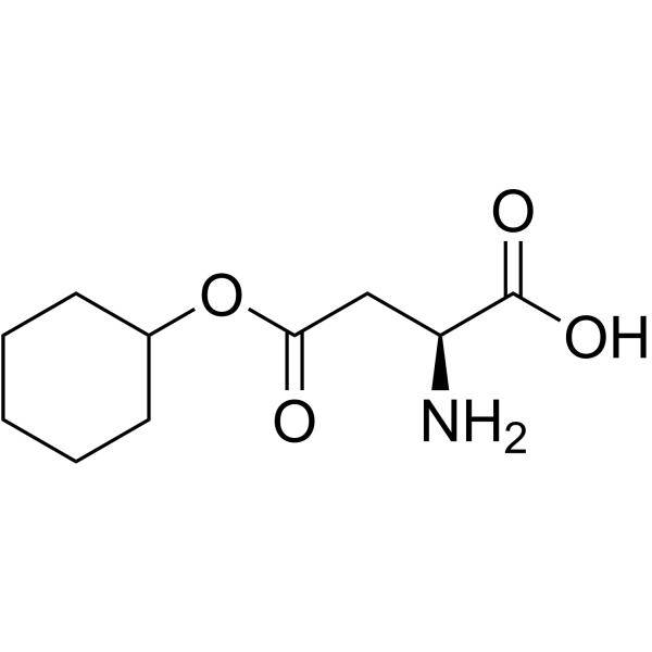 H-Asp(OcHex)-OH Structure