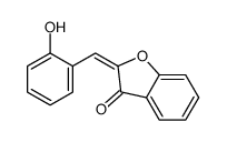 2-[(2-hydroxyphenyl)methylidene]-1-benzofuran-3-one Structure