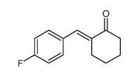 2-(4-fluorobenzylidene)cyclohexanone Structure