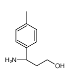 (S)-3-AMINO-3-P-TOLYL-PROPAN-1-OL Structure