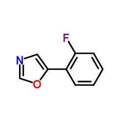 5-(2-Fluorophenyl)-1,3-oxazole Structure