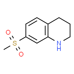 7-methanesulfonyl-1,2,3,4-tetrahydroquinoline Structure