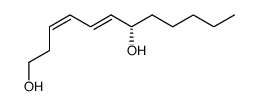 (3Z,5E,7S)-3,5-dodecadiene-1,7-diol Structure