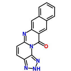 Benzo[g][1,2,3]triazolo[4',5':5,6]pyrido[2,1-b]quinazolin-13(2H)-one结构式