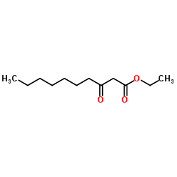 Ethyl 3-oxodecanoate structure