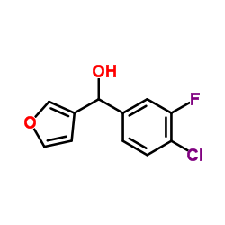 (4-Chloro-3-fluorophenyl)(3-furyl)methanol图片