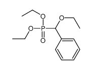 [diethoxyphosphoryl(ethoxy)methyl]benzene Structure