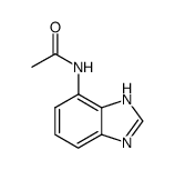 Acetamide, N-1H-benzimidazol-4-yl- (9CI)结构式