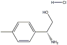 (R)-2-Amino-2-(p-tolyl)ethanol hydrochloride structure