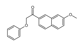 1-(7-methoxynaphthalen-2-yl)-2-phenoxyethanone Structure