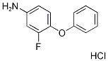 3-Fluoro-4-phenoxyaniline hydrochloride Structure