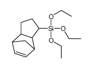 Silane, triethoxy(2,3,3a,4,7,7a-hexahydro-4,7-methano-1H-inden-1-yl)结构式