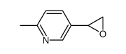 Pyridine, 2-methyl-5-oxiranyl- (9CI)结构式