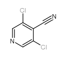 3,5-Dichloroisonicotinonitrile Structure