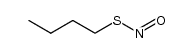 thionitrous acid S-butyl ester Structure