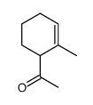 1-(2-methylcyclohex-2-en-1-yl)ethanone Structure