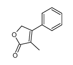 3-methyl-4-phenylfuran-2(5H)-one结构式