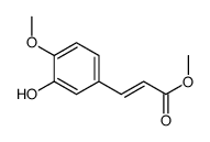 3-(3-羟基-4-甲氧基苯基)丙烯酸甲酯图片