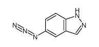 6-azido-1H-indazole结构式
