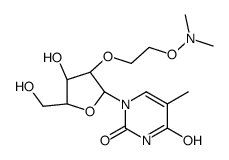 2'-O-[2-[(dimethylamino)oxy]ethyl]-5-Methyl-uridine Structure