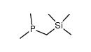 (trimethyl-silyl)-methyl-dimethyl-phosphine结构式