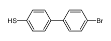 4'-bromo-4-mercaptobiphenyl structure