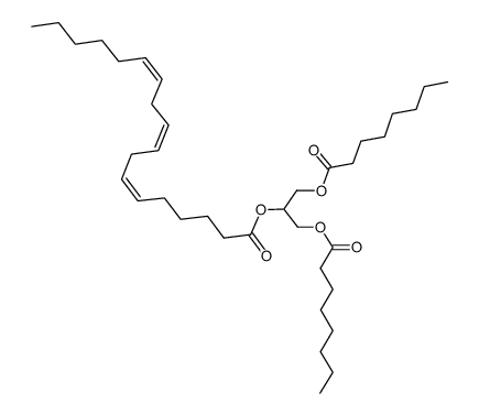 1,3-dicapryloyl-2-dihomo-γ-linolenoyl glyceride结构式