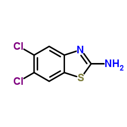 2-Amino-5,6-dichlorobenzothiazole Structure