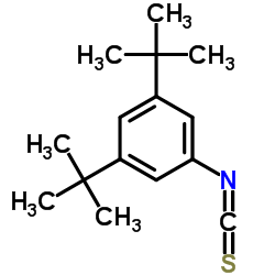 1-Isothiocyanato-3,5-bis(2-methyl-2-propanyl)benzene Structure