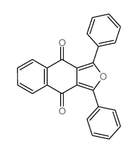 Naphtho[2,3-c]furan-4,9-dione, 1,3-diphenyl- picture