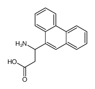 3-AMINO-3-PHENANTHREN-9-YL-PROPIONIC ACID structure