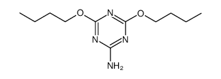 4,6-dibutoxy-[1,3,5]triazin-2-ylamine Structure