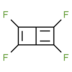 Bicyclo[2.2.0]hexa-1,3,5-triene, 2,3,5,6-tetrafluoro- (9CI) structure