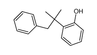 2-[2-Hydroxy-phenyl]-2-methyl-1-phenyl-propan Structure