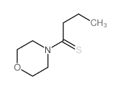 1-Butanethione,1-(4-morpholinyl)-结构式