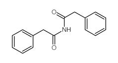 Benzeneacetamide, N- (phenylacetyl)-结构式