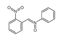 1-(2-nitrophenyl)-N-phenylmethanimine oxide Structure