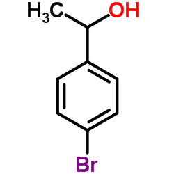 1-(4-Bromophenyl)ethanol structure