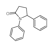 2-Pyrrolidinone,1,5-diphenyl- structure