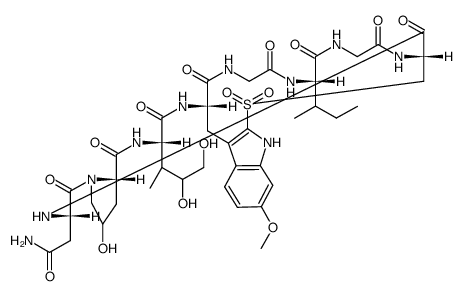 Sulfone 6'-O-methyl-S-oxo-α-amanitin Structure