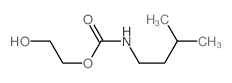 Carbamic acid,isopentyl-, 2-hydroxyethyl ester (8CI)结构式