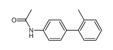 N-(2'-methyl-biphenyl-4-yl)-acetamide Structure