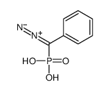 [diazo(phenyl)methyl]phosphonic acid Structure