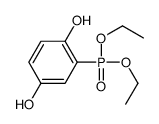 2-diethoxyphosphorylbenzene-1,4-diol Structure