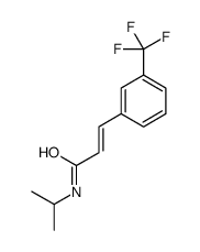 N-propan-2-yl-3-[3-(trifluoromethyl)phenyl]prop-2-enamide Structure